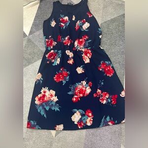 Floral Navy dress